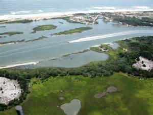 This area along Florida's east coast is experiencing coastal flooding. Photo: University of Florida