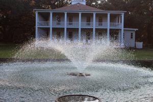 The renovated Wesley House at Eden Gardens State Park. The Wesley family were in the timber industry.