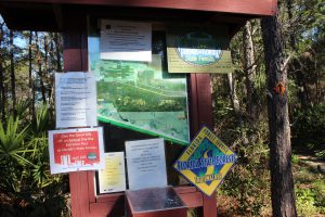 The Florida State Forest hiking trail system provides a lot of information about their trails that is very useful.