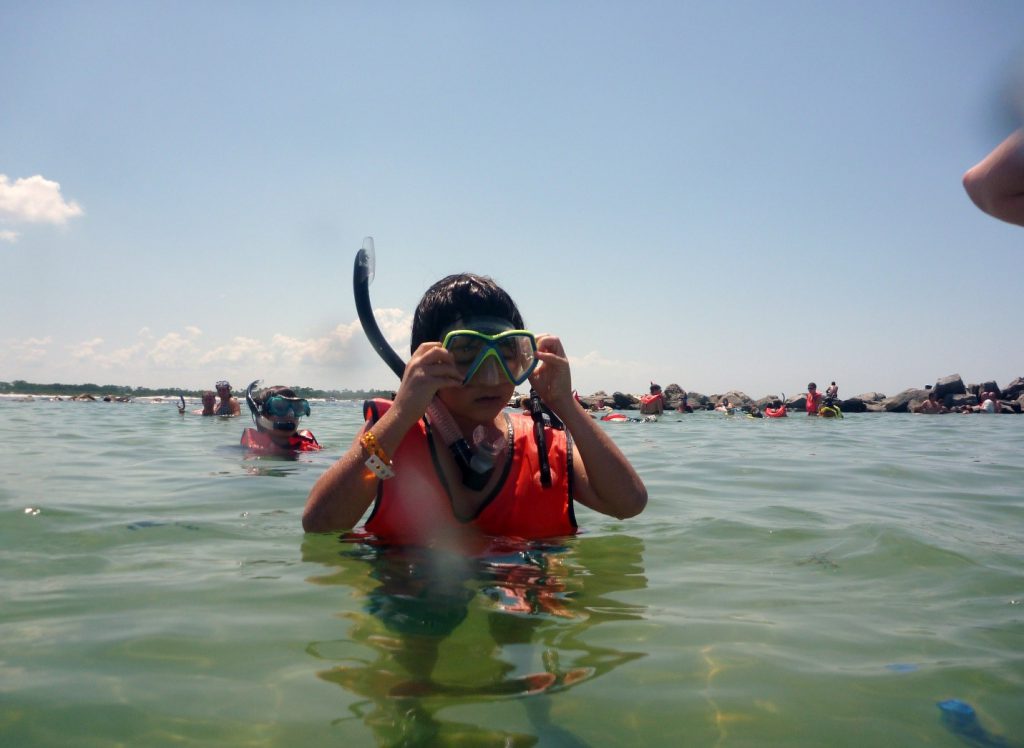 Properly Prepared Snorkeler