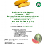 2013 Tristate Cucurbit Meeting Flyer-final